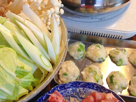 もっちもち ヘルシー 長芋だんご鍋 レシピ 作り方 By きのこのみみ 楽天レシピ